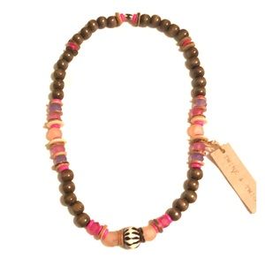 Twine and Twig Beaded Necklace